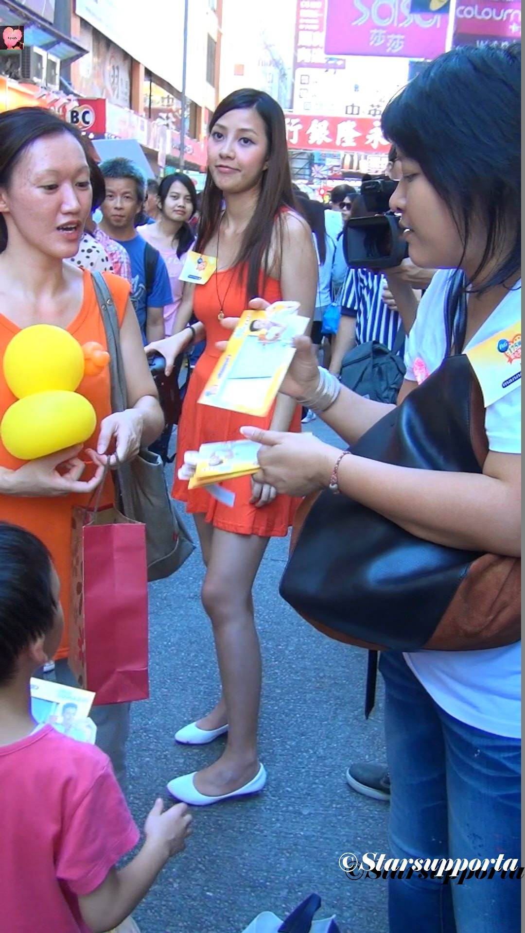 20130811 P&G x Mannings 宣傳活動 @ 香港旺角行人專用區